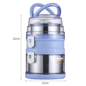2520-Xinyue 2.1L stainless steel portable three-layer dining box