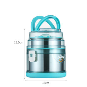 2519-Xinyue 1.5L Stainless Steel Handheld Double layered Meal Box